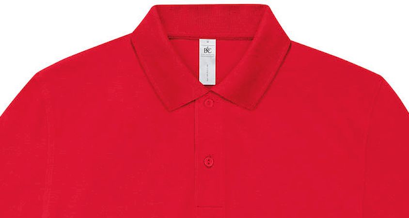 Ανδρική Μπλούζα Polo Pu424 B C Red ανδρικά Μπλούζες Simple Wear