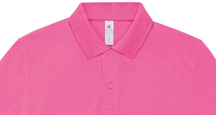Ανδρική Μπλούζα Polo Pu424 B C Lotus Pink ανδρικά Μπλούζες Simple Wear