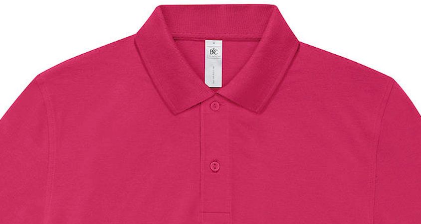 Ανδρική Μπλούζα Polo Pu424 B C Meta Fuchsia ανδρικά Μπλούζες Simple Wear