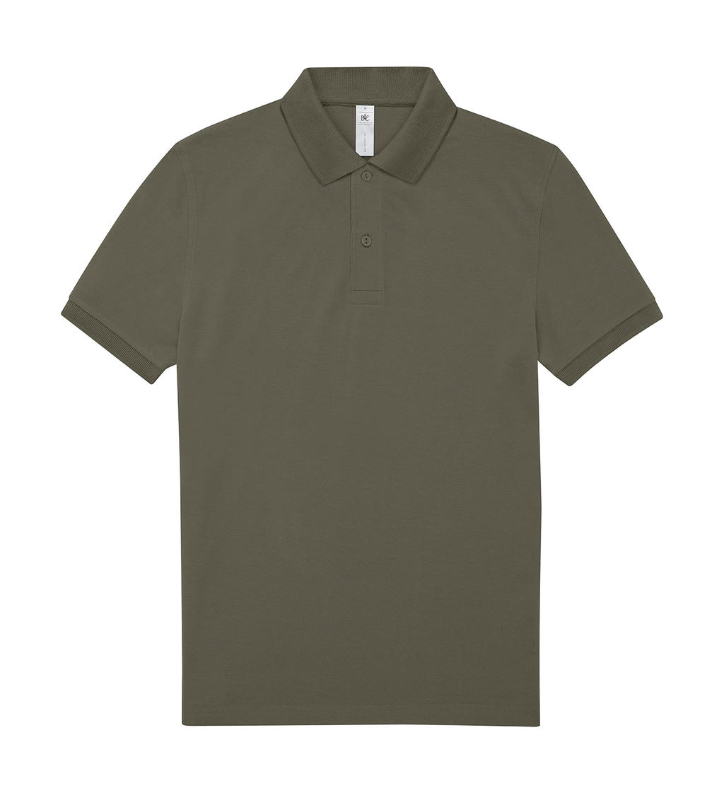 Ανδρική Μπλούζα Polo PU424 B & C Camo Green
