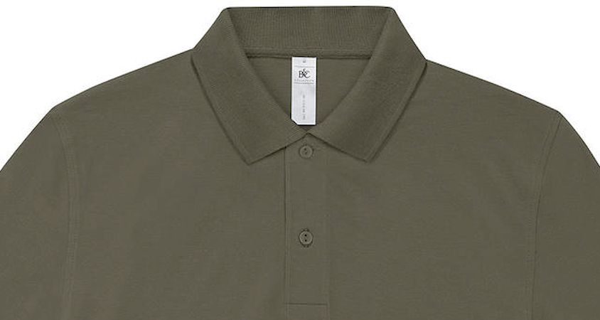 Ανδρική Μπλούζα Polo Pu424 B C Camo Green ανδρικά Μπλούζες Simple Wear