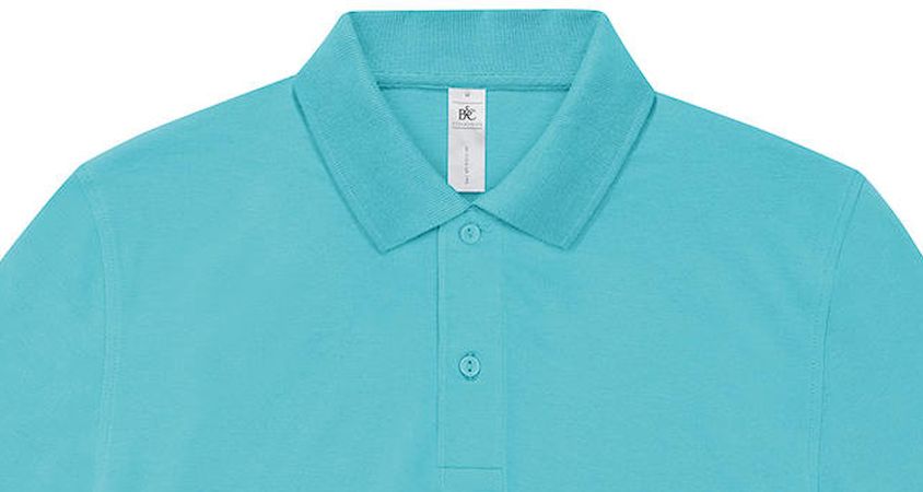 Μπλούζα Polo Pu424 B C My 180 Meta Turquoise ανδρικά Μπλούζες Simple Wear