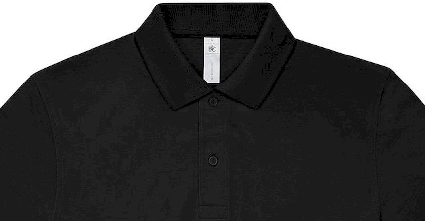 Μπλούζα Polo Μακρυμάνικη Pu425 B C My 180 Lsl Ανδρική Black ανδρικά Μπλούζες Simple Wear