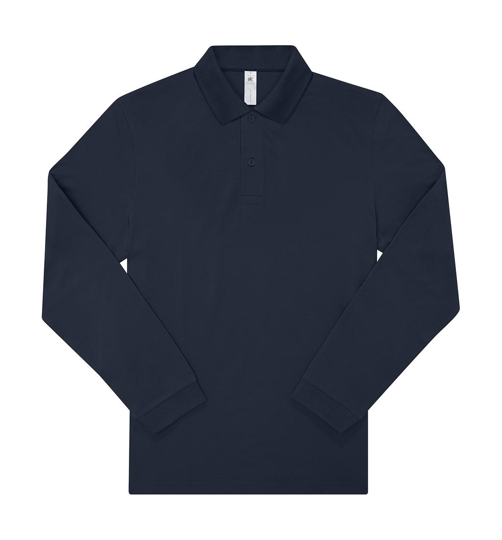 Μπλούζα Polo Μακρυμάνικη PU425 B & C My Polo 180 LSL Ανδρική Navy