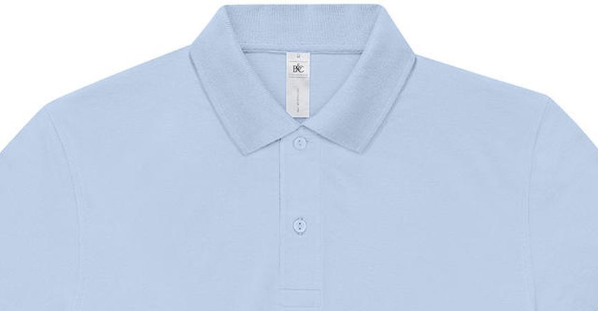 Μπλούζα Polo Μακρυμάνικη Pu425 B C My 180 Lsl Ανδρική Blush Blue ανδρικά Μπλούζες Simple Wear