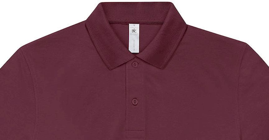Μπλούζα Polo Μακρυμάνικη Pu425 B C My 180 Lsl Ανδρική Burgundy ανδρικά Μπλούζες Simple Wear