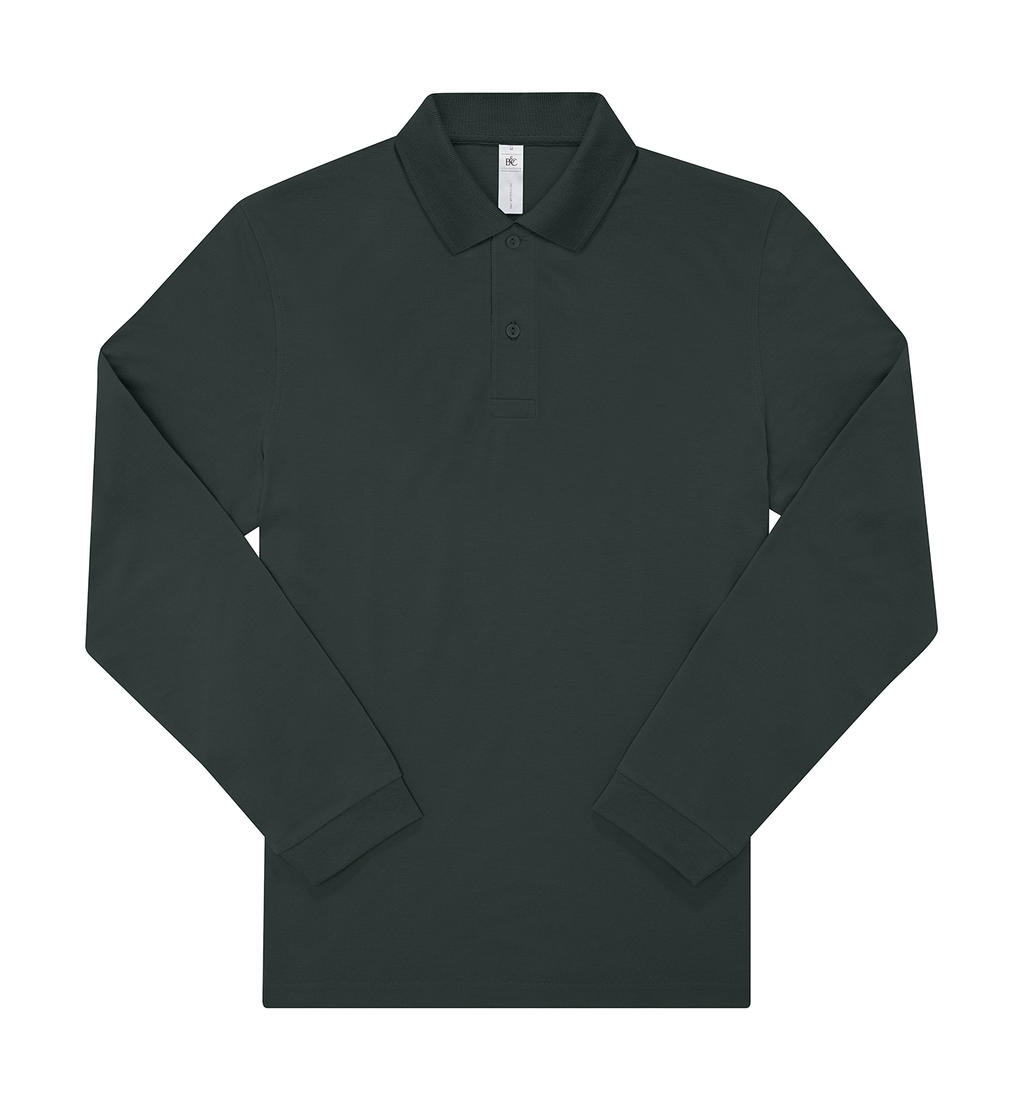 Μπλούζα Polo Μακρυμάνικη PU425 B & C My Polo 180 LSL Ανδρική Dark Forest
