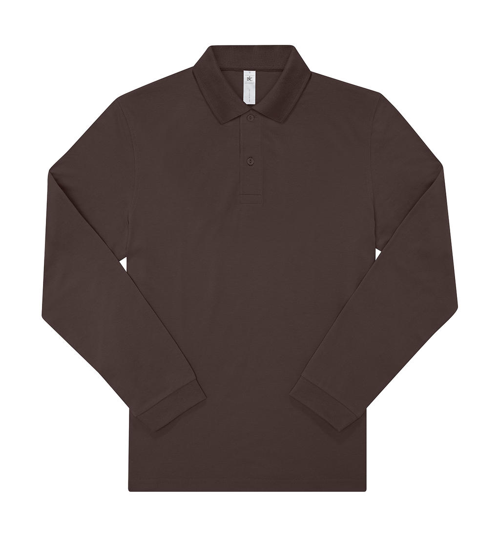 Μπλούζα Polo PU425 B & C My Polo 180 LSL Roasted Coffee
