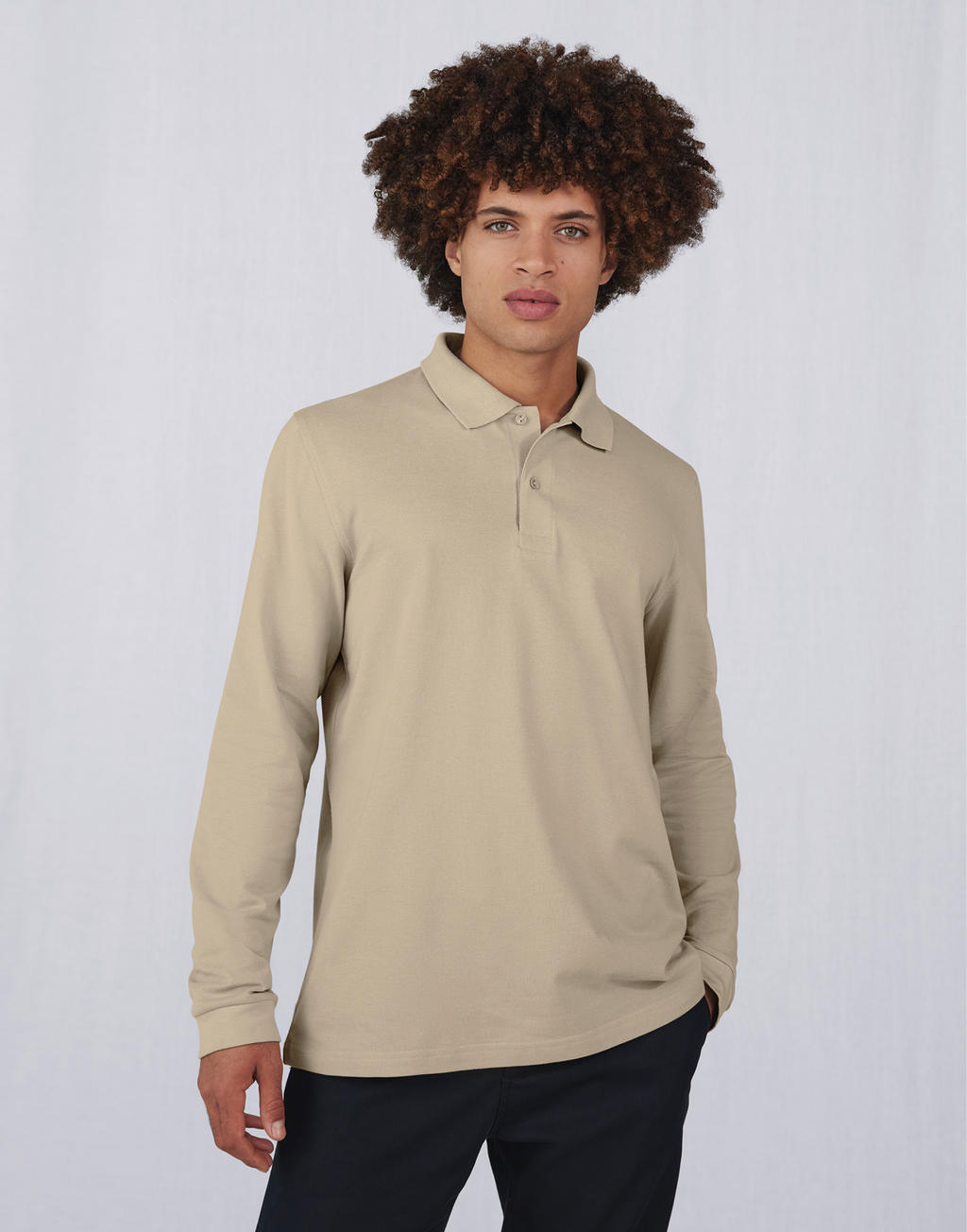 Μπλούζα Polo Μακρυμάνικη Pu425 B C My 180 Lsl Ανδρική Mastic ανδρικά Μπλούζες Simple Wear