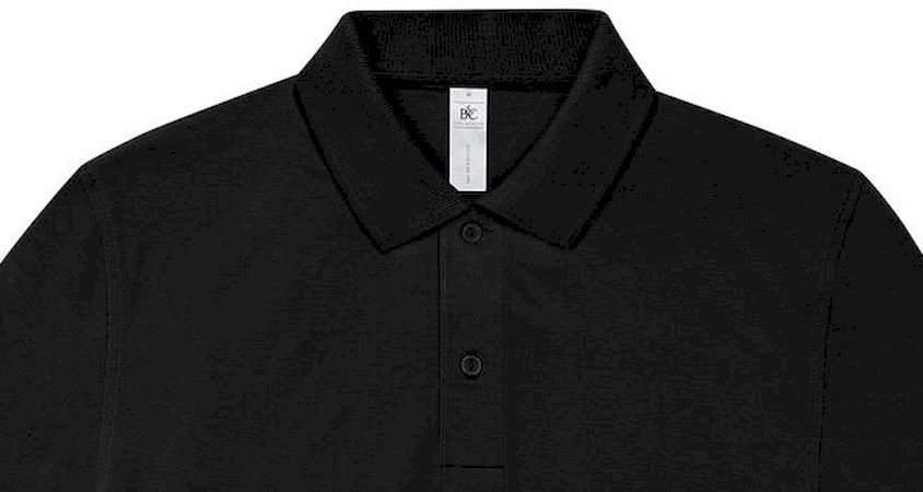 Ανδρική Μπλούζα Polo Pu426 B C My 210 Black ανδρικά Μπλούζες Simple Wear