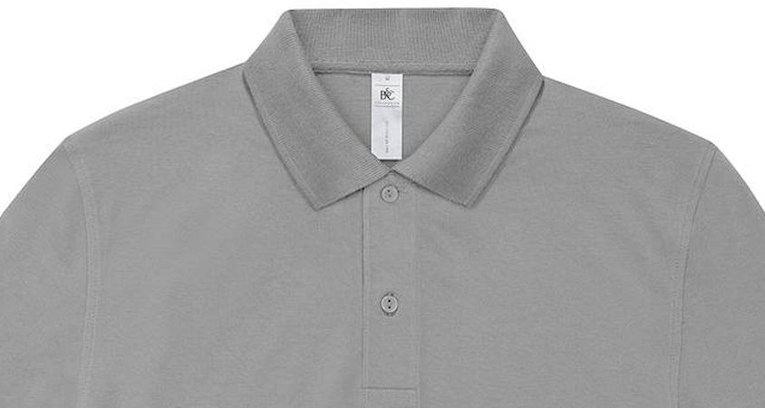 Ανδρική Μπλούζα Polo Pu426 B C My 210 Sport Grey ανδρικά Μπλούζες Simple Wear