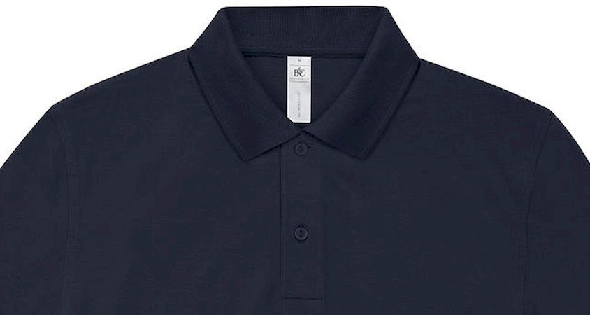 Ανδρική Μπλούζα Polo Pu426 B C My 210 Navy Pure ανδρικά Μπλούζες Simple Wear