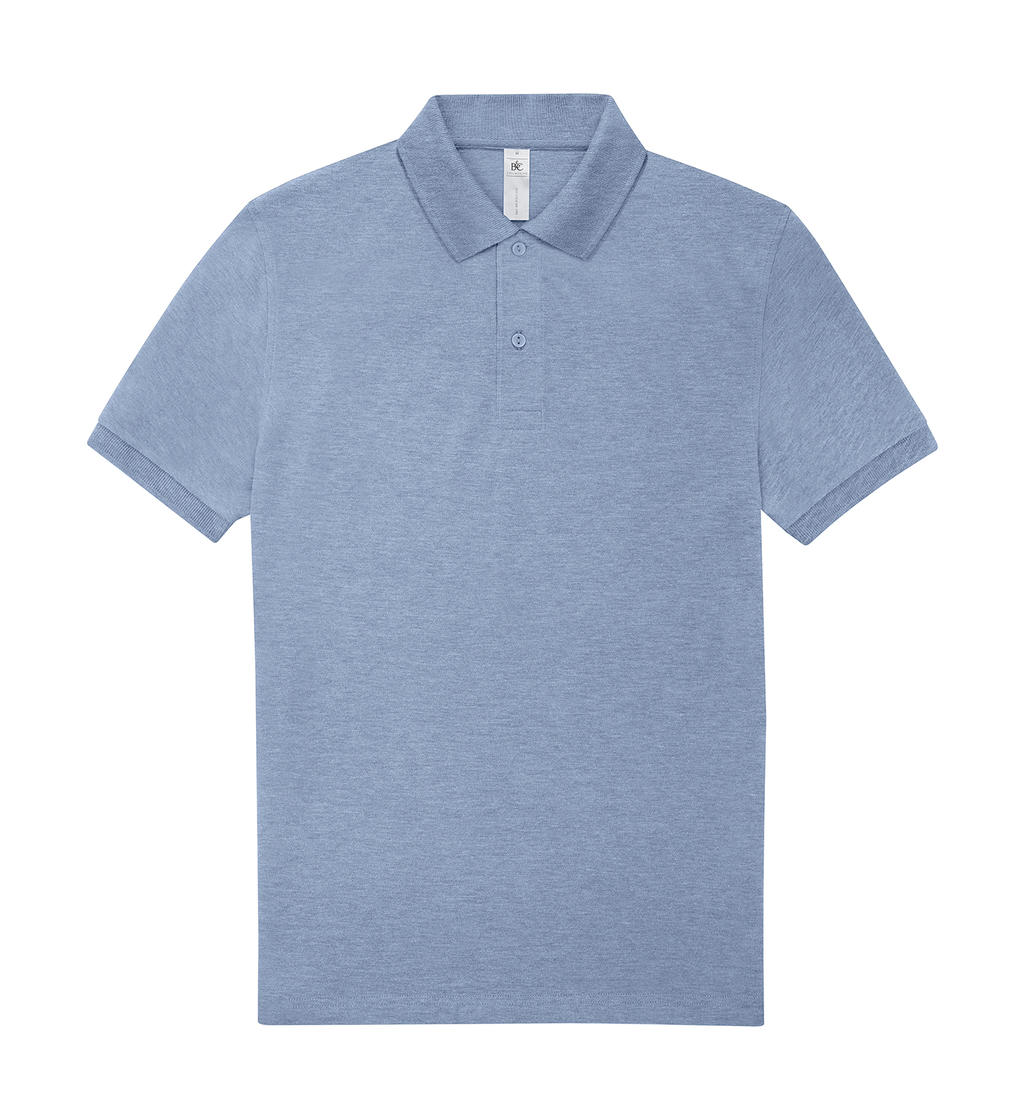 Ανδρική Μπλούζα Polo PU426 B & C My Polo 210 Heather Blue