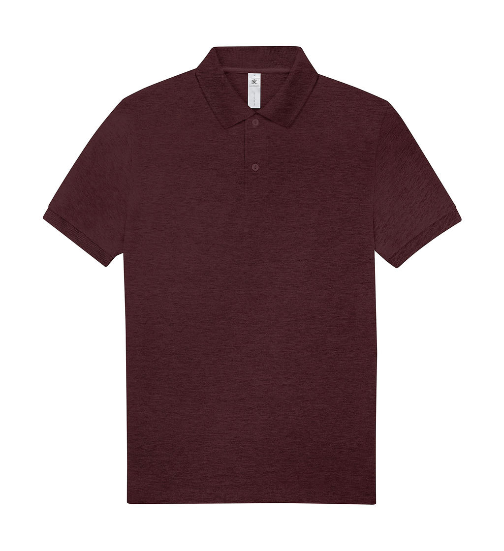 Ανδρική Μπλούζα Polo PU426 B & C My Polo 210 Heather Burgundy