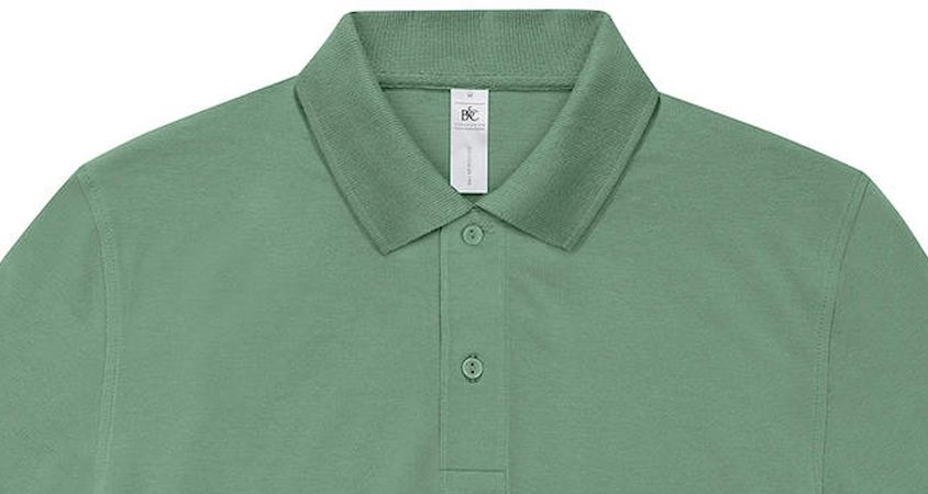 Ανδρική Μπλούζα Polo Pu426 B C My 210 Amalfi Green ανδρικά Μπλούζες Simple Wear