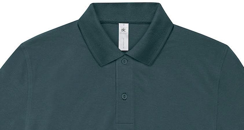 Ανδρική Μπλούζα Polo Pu426 B C My 210 Amalfi Teal ανδρικά Μπλούζες Simple Wear