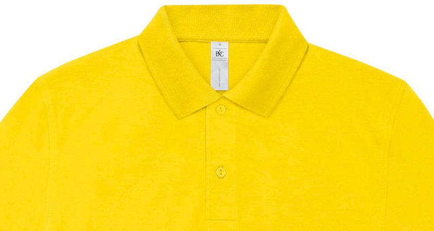 Ανδρική Μπλούζα Polo Pu426 B C My 210 Mellow Yellow ανδρικά Μπλούζες Simple Wear