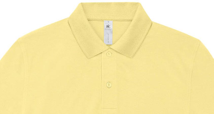 Ανδρική Μπλούζα Polo Pu426 B C My 210 Amalfi Yellow ανδρικά Μπλούζες Simple Wear