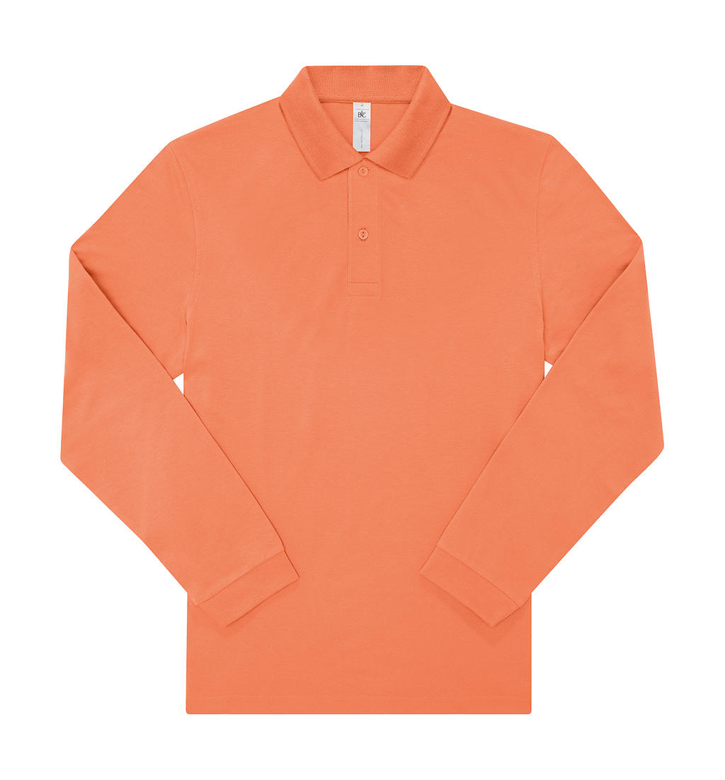Μακρυμάνικη Μπλούζα Polo PU427 B & C My Polo 210 LSL Amalfi Coral