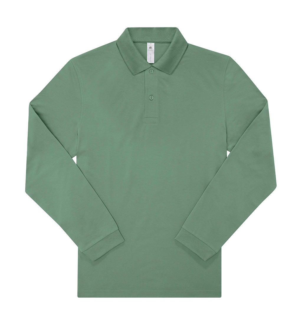 Μακρυμάνικη Μπλούζα Polo PU427 B & C My Polo 210 LSL Amalfi Green