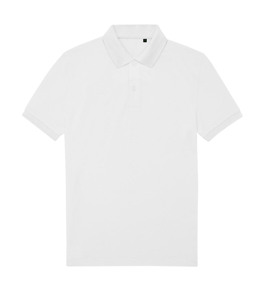 Μπλούζα Polo PU428 B & C Ανδρική My Eco Polo 65/35 White
