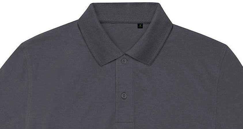 Ανδρική Μπλούζα Polo Pu428 B C White Dark Grey ανδρικά Μπλούζες Simple Wear