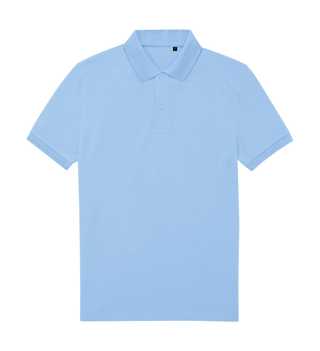 Ανδρική Μπλούζα Polo PU428 B & C White Lotus Blue
