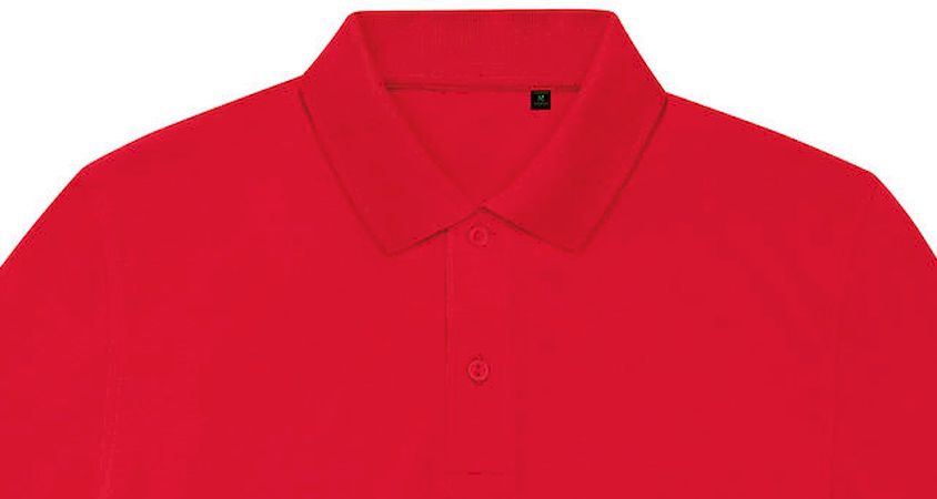 Ανδρική Μπλούζα Polo Pu428 B C White Red ανδρικά Μπλούζες Simple Wear