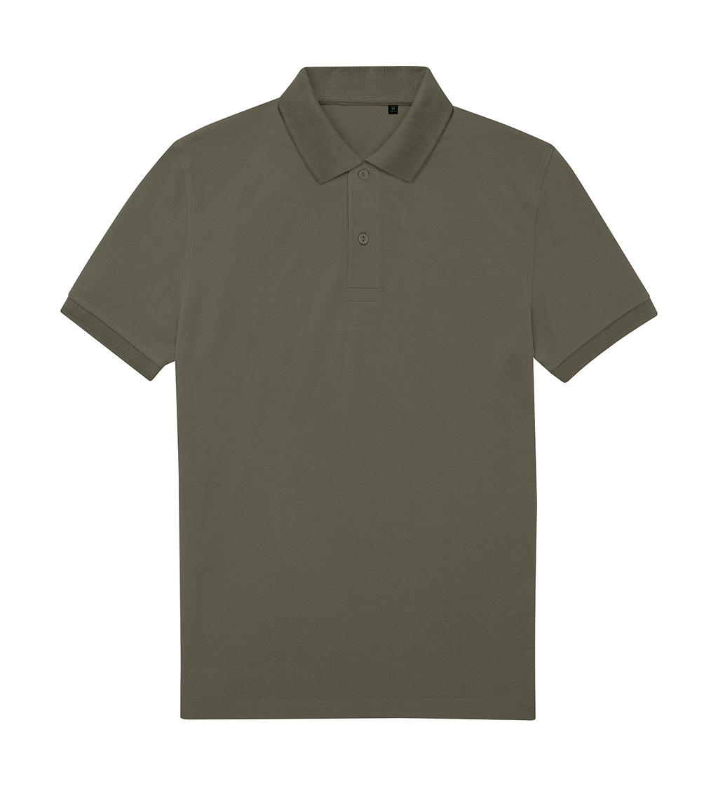 Ανδρική Μπλούζα Polo PU428 B & C White Camo Green