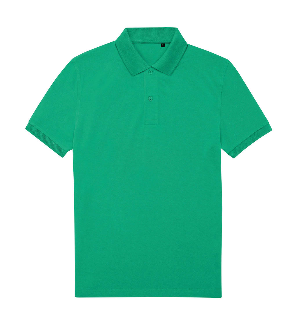 Ανδρική Μπλούζα Polo PU428 B & C White Pop Green