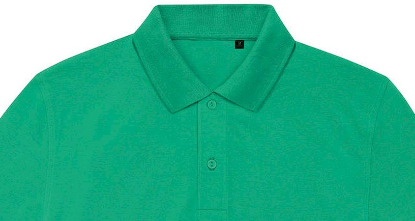 Ανδρική Μπλούζα Polo Pu428 B C White Pop Green ανδρικά Μπλούζες Simple Wear
