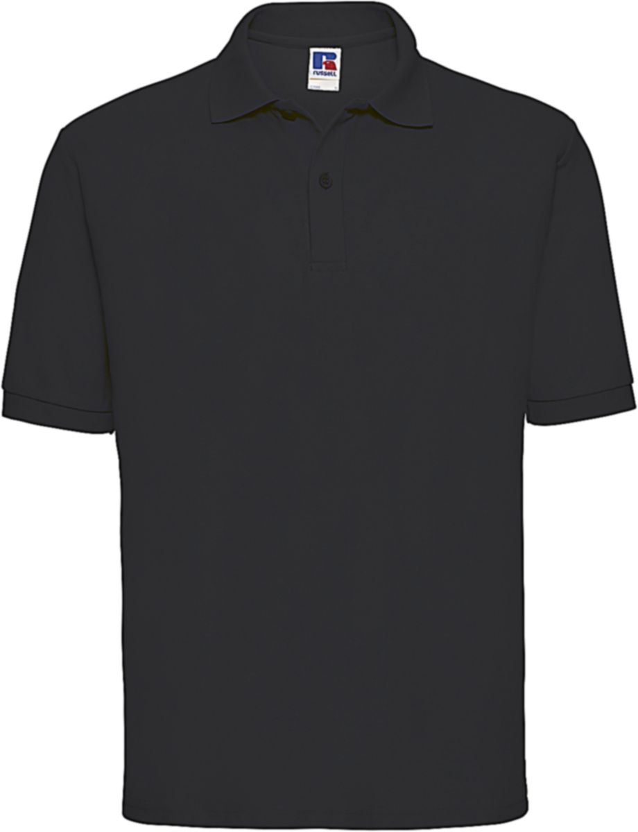 Ανδρική Μπλούζα Polo R-539M-0 Russell Blended Fabric Black