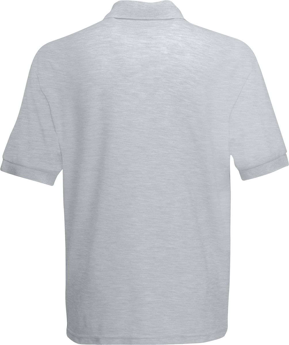 Ανδρική Μπλούζα Polo 63-402-0 Fruit Of The Loom Heather Grey ανδρικά Μπλούζες Simple Wear