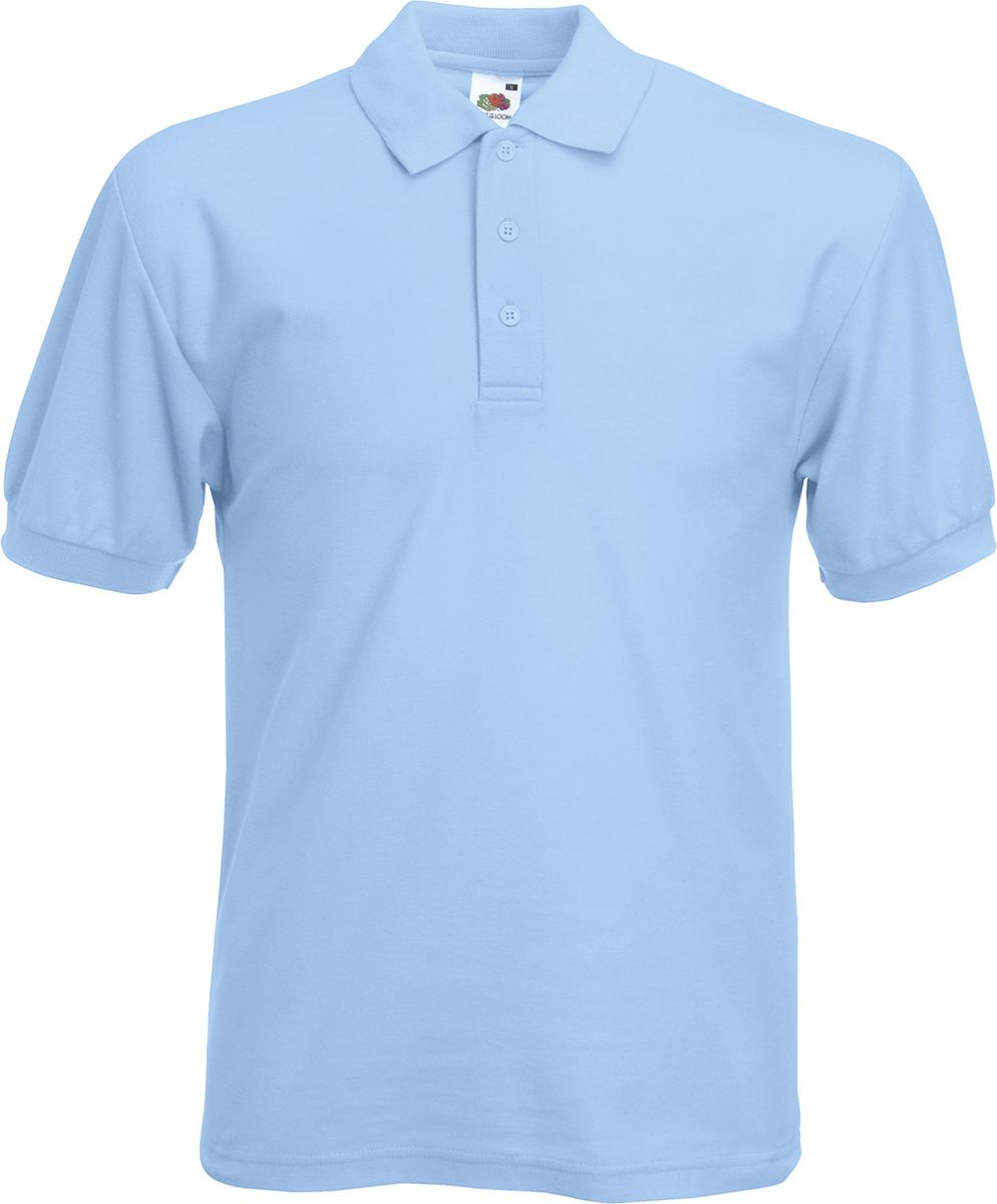Ανδρική Μπλούζα Polo 63-402-0 Fruit of the Loom Sky Blue