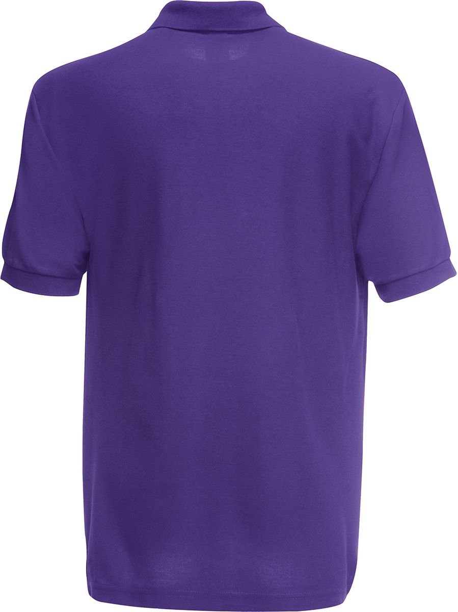 Ανδρική Μπλούζα Polo 63-402-0 Fruit Of The Loom Purple ανδρικά Μπλούζες Simple Wear