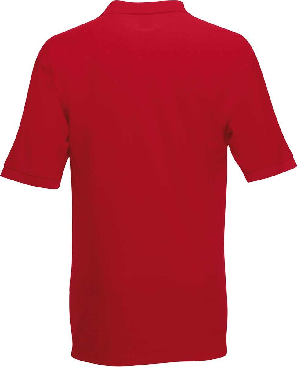 Ανδρική Μπλούζα Polo 63-402-0 Fruit Of The Loom Red ανδρικά Μπλούζες Simple Wear