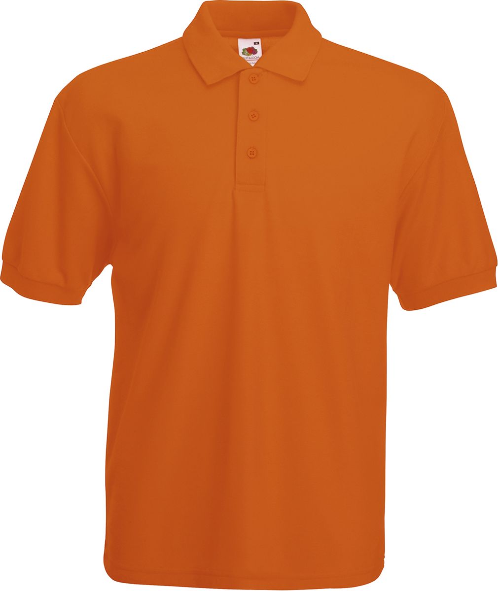 Ανδρική Μπλούζα Polo 63-402-0 Fruit of the Loom Orange