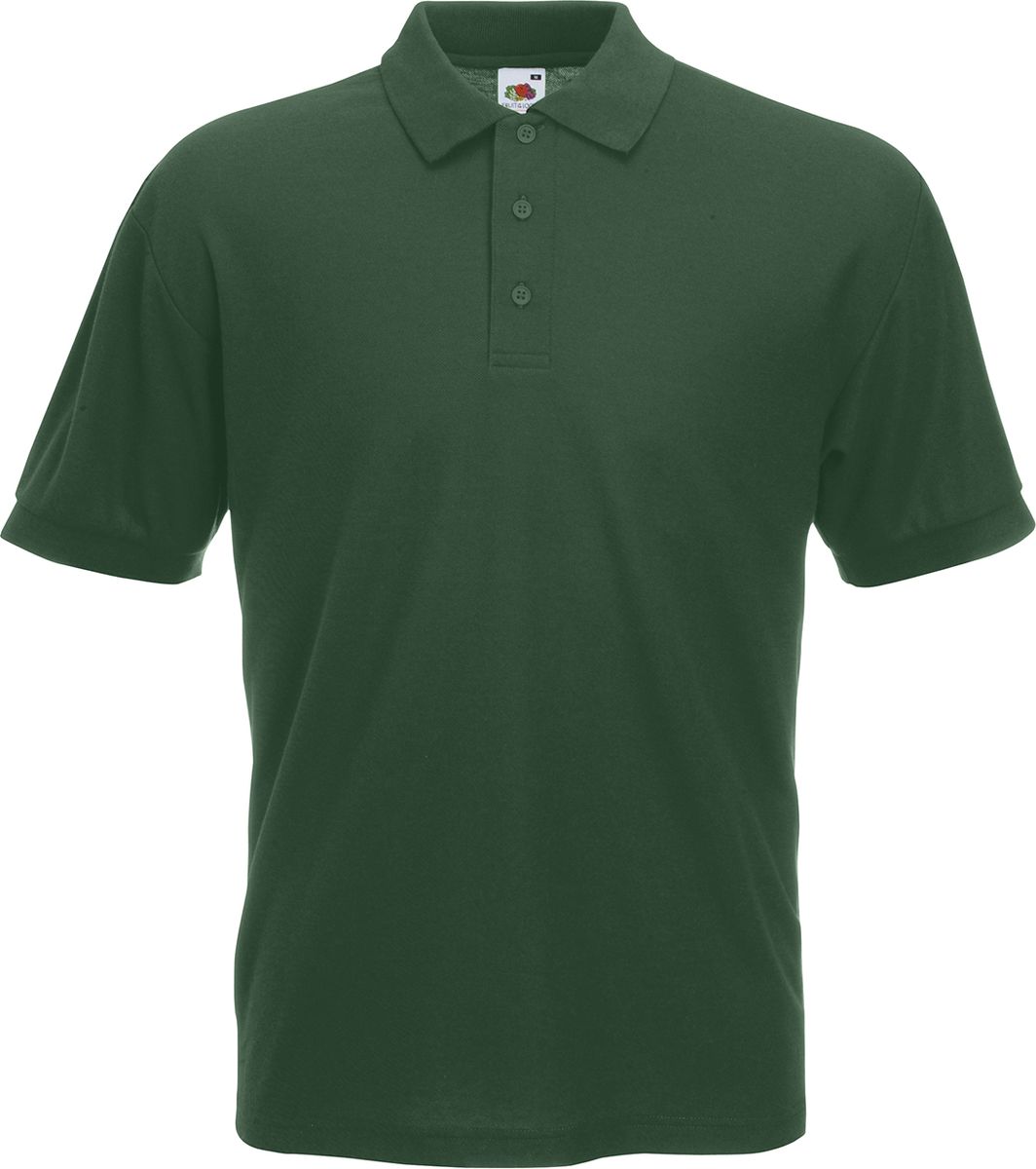 Ανδρική Μπλούζα Polo 63-402-0 Fruit of the Loom Bottle Green