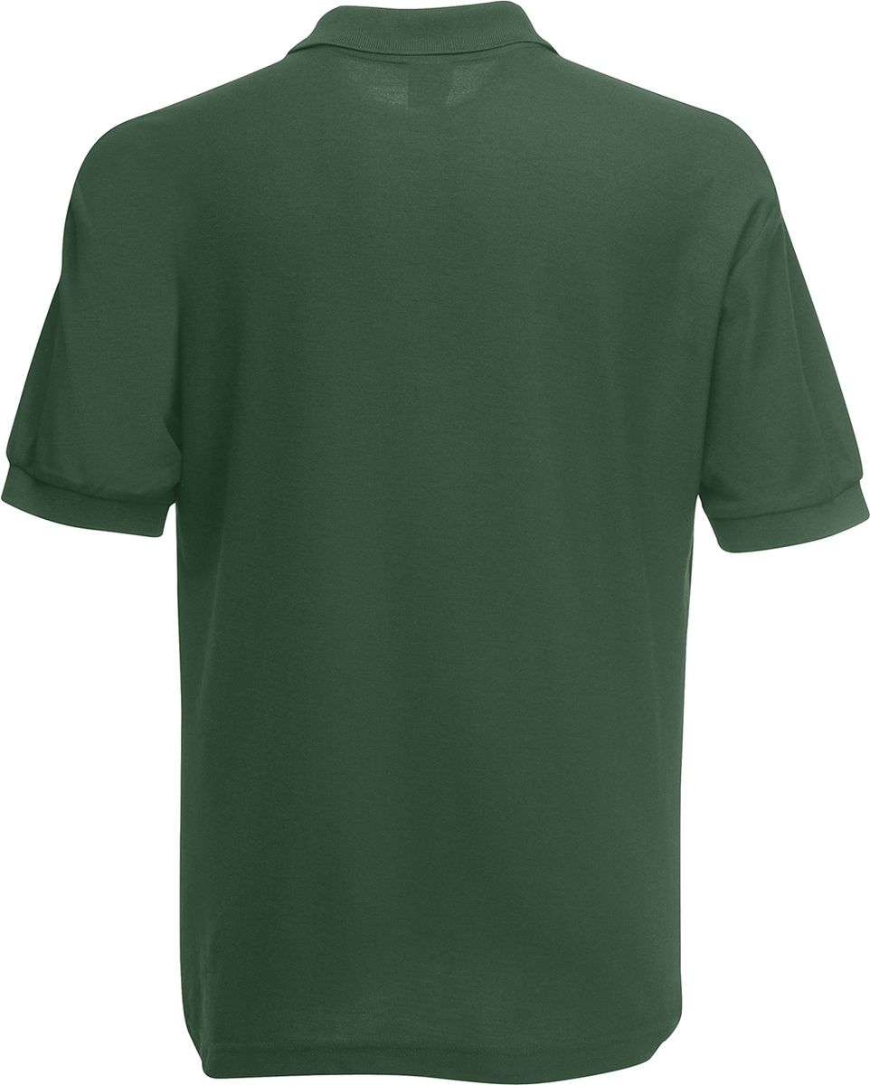 Ανδρική Μπλούζα Polo 63-402-0 Fruit Of The Loom Bottle Green ανδρικά Μπλούζες Simple Wear