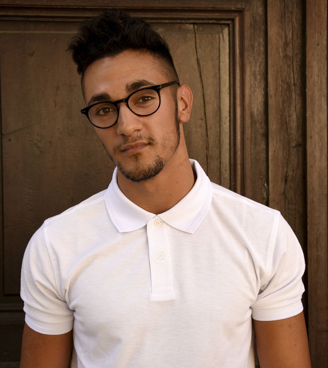 Ανδρική Μπλούζα Polo Sg59 Sg Poly Cotton White ανδρικά Μπλούζες Simple Wear