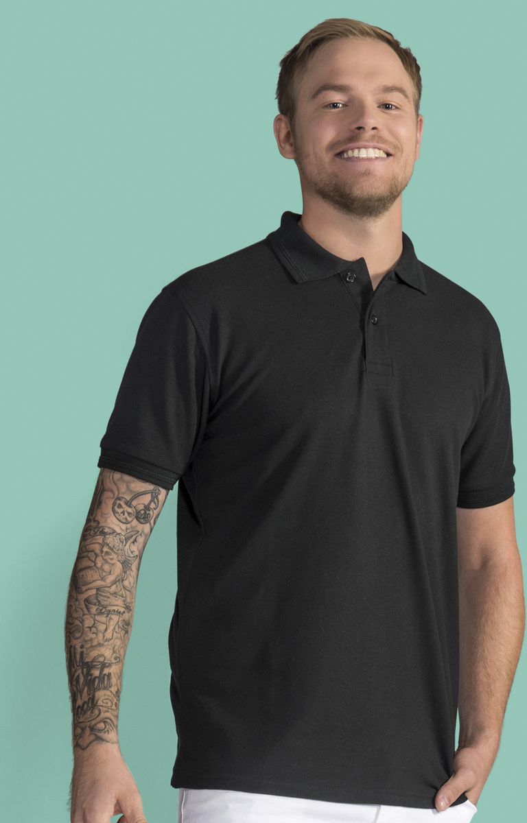 Ανδρική Μπλούζα Polo SG59 SG Poly Cotton Black