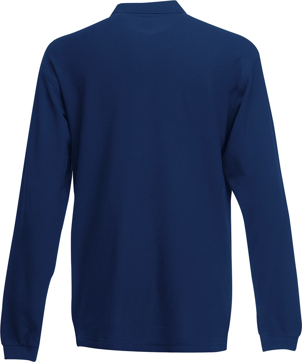 Μπλούζα Polo Μακρυμάνικη 63-310-0 Fruit Of The Loom Premium Navy ανδρικά Μπλούζες Simple Wear