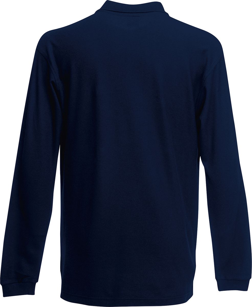 Μπλούζα Polo Μακρυμάνικη 63-310-0 Fruit Of The Loom Premium Deep Navy ανδρικά Μπλούζες Simple Wear