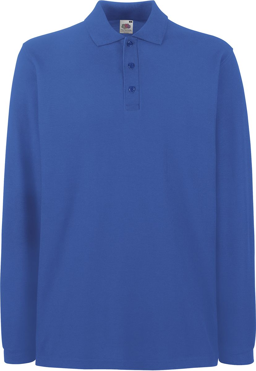 Μπλούζα Polo Μακρυμάνικη 63-310-0 Fruit of the Loom Premium Royal