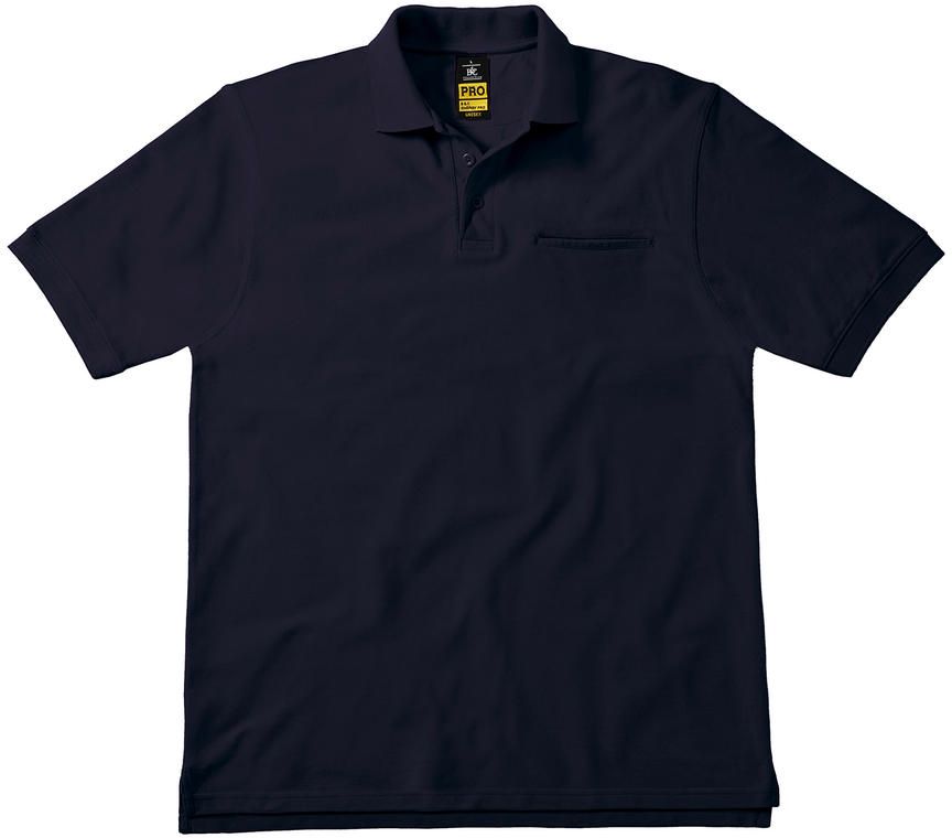Ανδρική Μπλούζα Polo Workwear Puc11 B C με Τσέπη Navy ανδρικά Μπλούζες Simple Wear