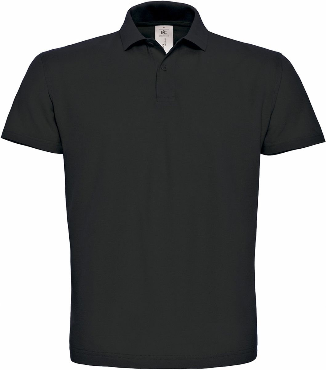 Ανδρική Μπλούζα Polo Pique ID.001 B & C Black
