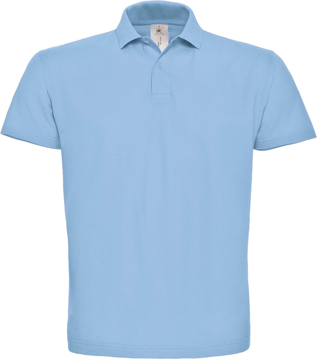 Ανδρικό Pique Polo PUI10 B & C Light Blue