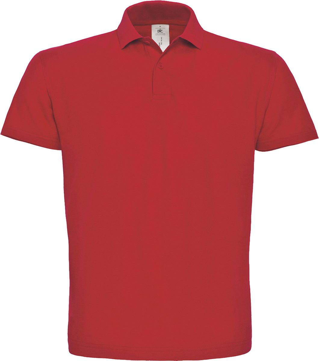Ανδρικό Pique Polo PUI10 B & C Red