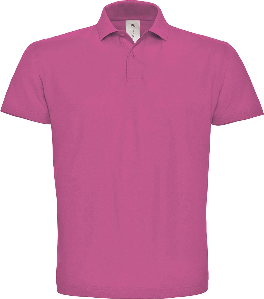 Ανδρικό Pique Polo PUI10 B & C Fuchsia
