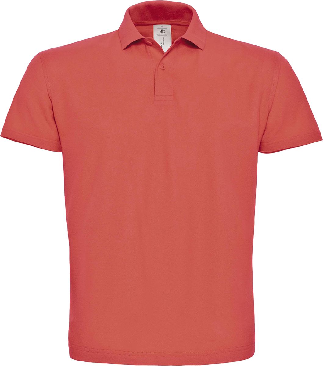 Ανδρικό Pique Polo PUI10 B & C Pixel Coral
